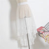 Transparent Long Boho Skirt