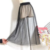 Transparent Long Boho Skirt