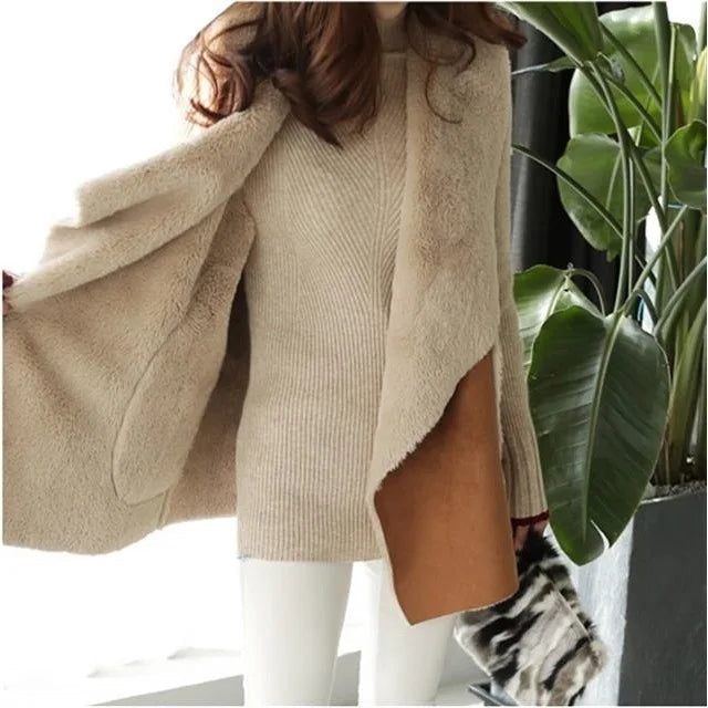 Boho Sheepskin Sleeveless jacket