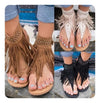 Boho Fringed Sandals