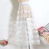 Transparent Long Boho Skirt