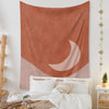 Boho Tapestry Moon Pattern