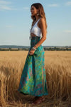 High Waist Loose Boho Long Skirt
