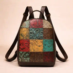 Hippie Leather Backpack Boho