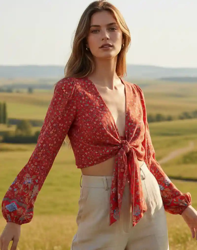 Hippie Mexican Blouse