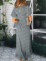 Hippie Midi Split Dress