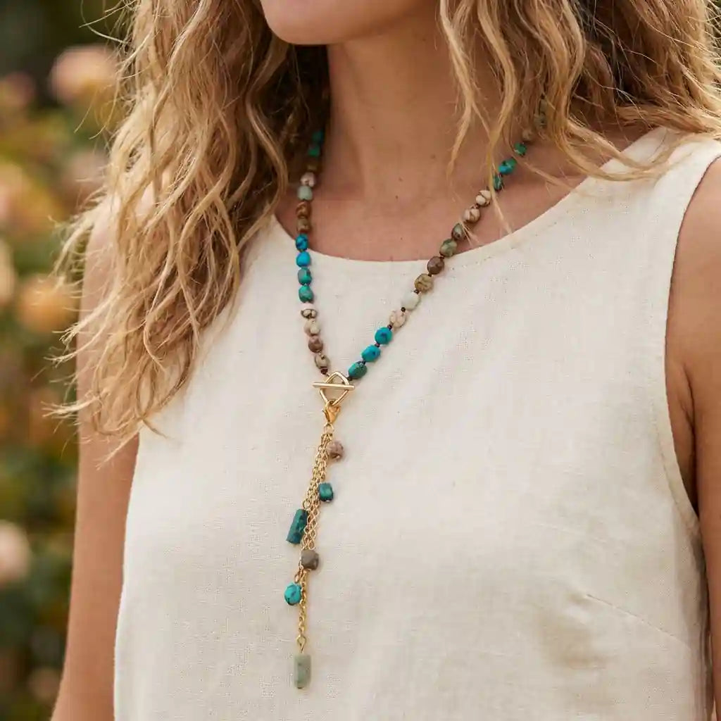 Hippie Necklace Boho Style