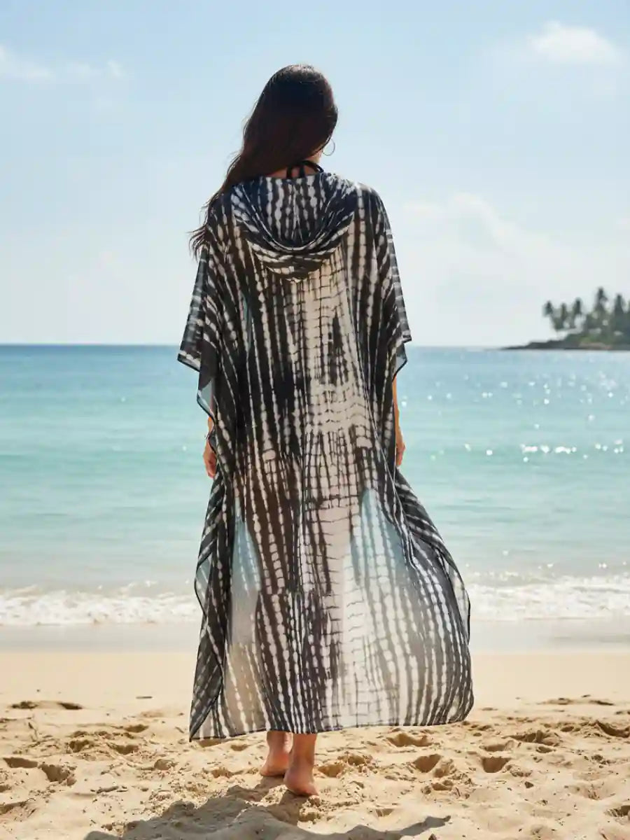 Hooded Beach Kimono