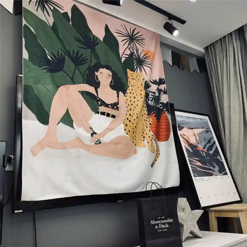 Jungle Boho Tapestry Wall Hangings