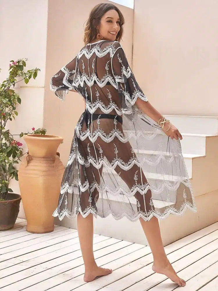 Lace Beach Kimono
