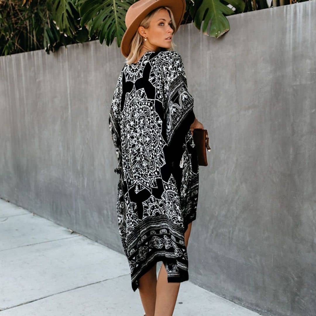 Beach Kimono Cover Up