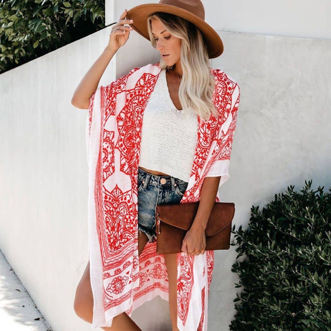 Beach Kimono Cover Up