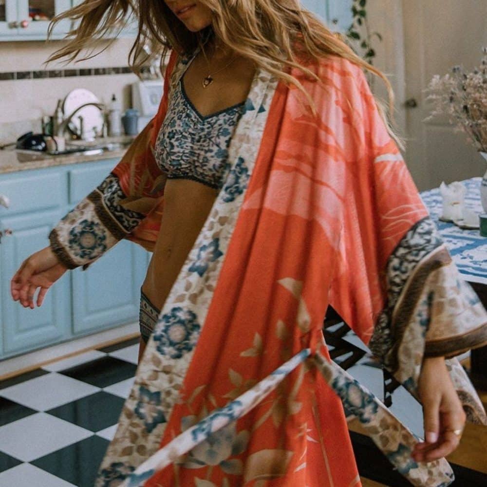 Kimono Beach Cover Up