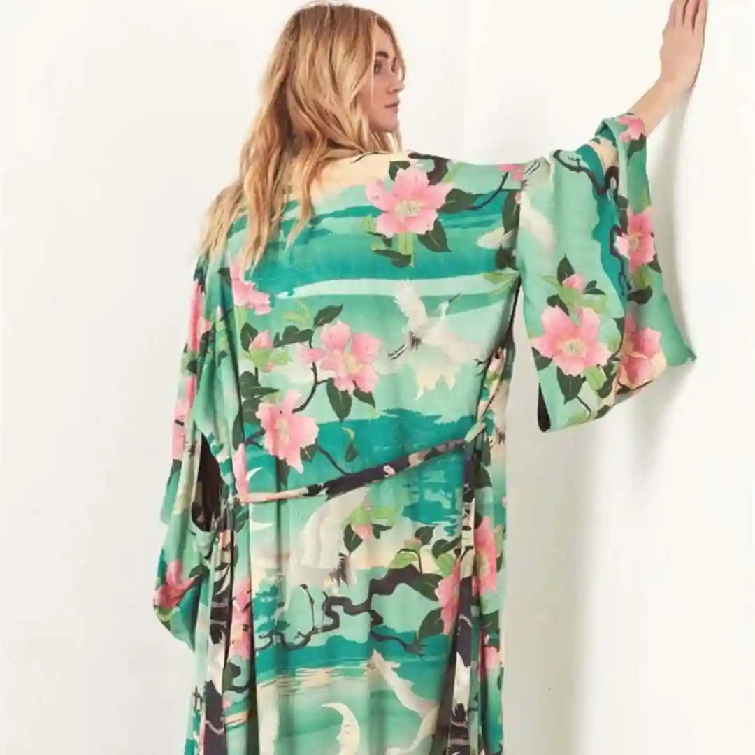 Kimono Swim Coverup