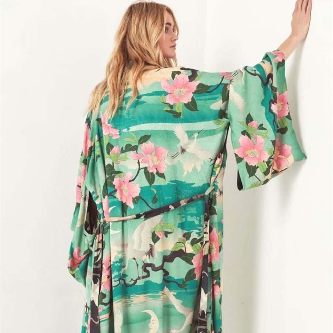 Kimono Swim Coverup
