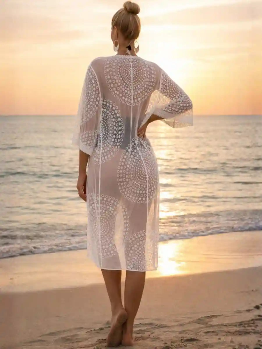 Lace Beach Kimono