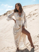 Lace Beach Maxi Dress