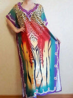 Leopard Print Boho Dress