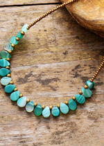 Long Boho Ethnic Necklace