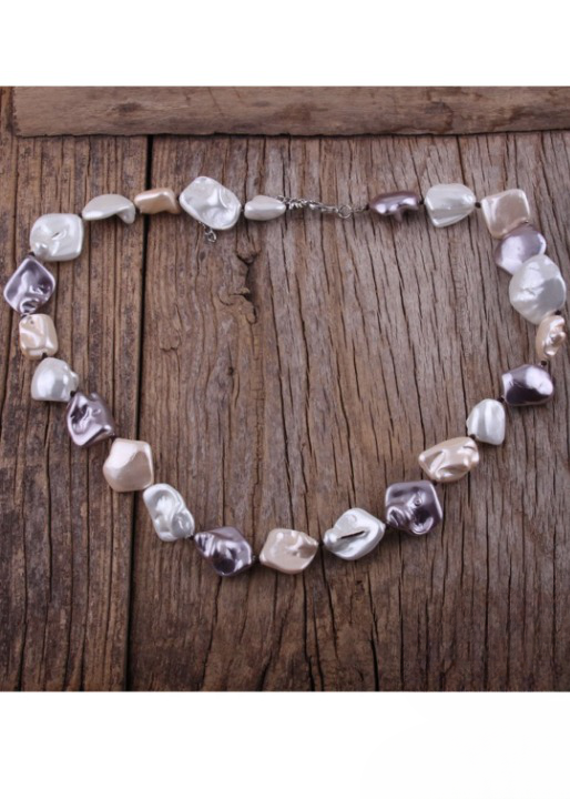 Long Boho Pearl Necklaces