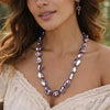 Long Boho Pearl Necklaces