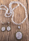 Long Boho Pearls Necklace