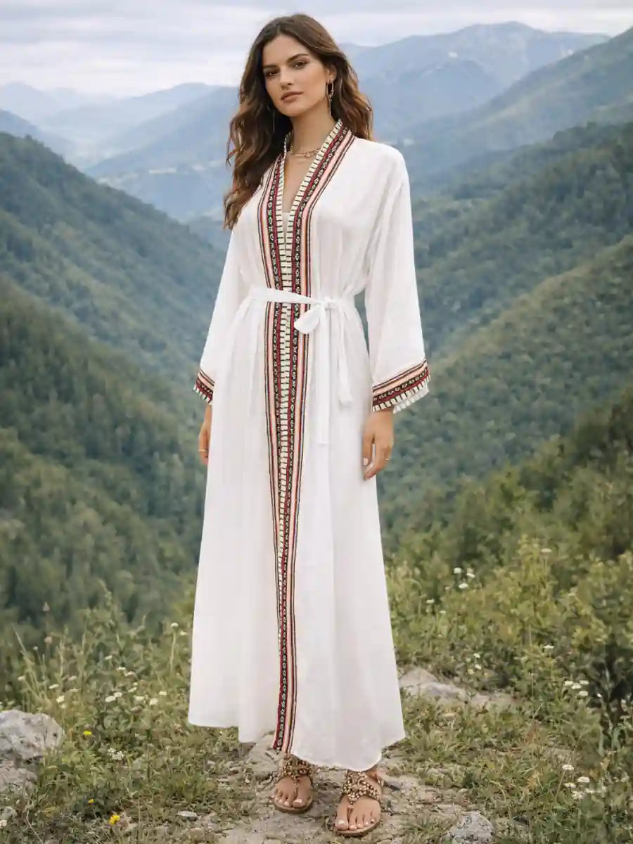Long Cardigan Beach Kimono