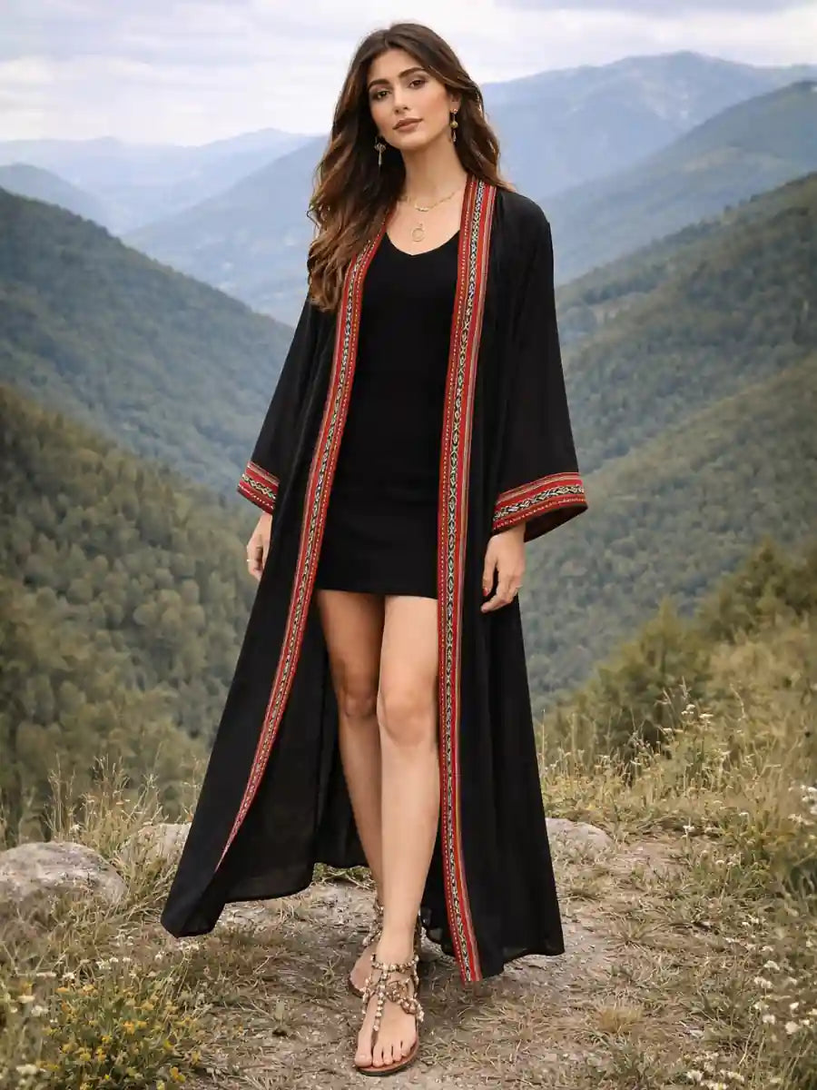 Long Cardigan Beach Kimono