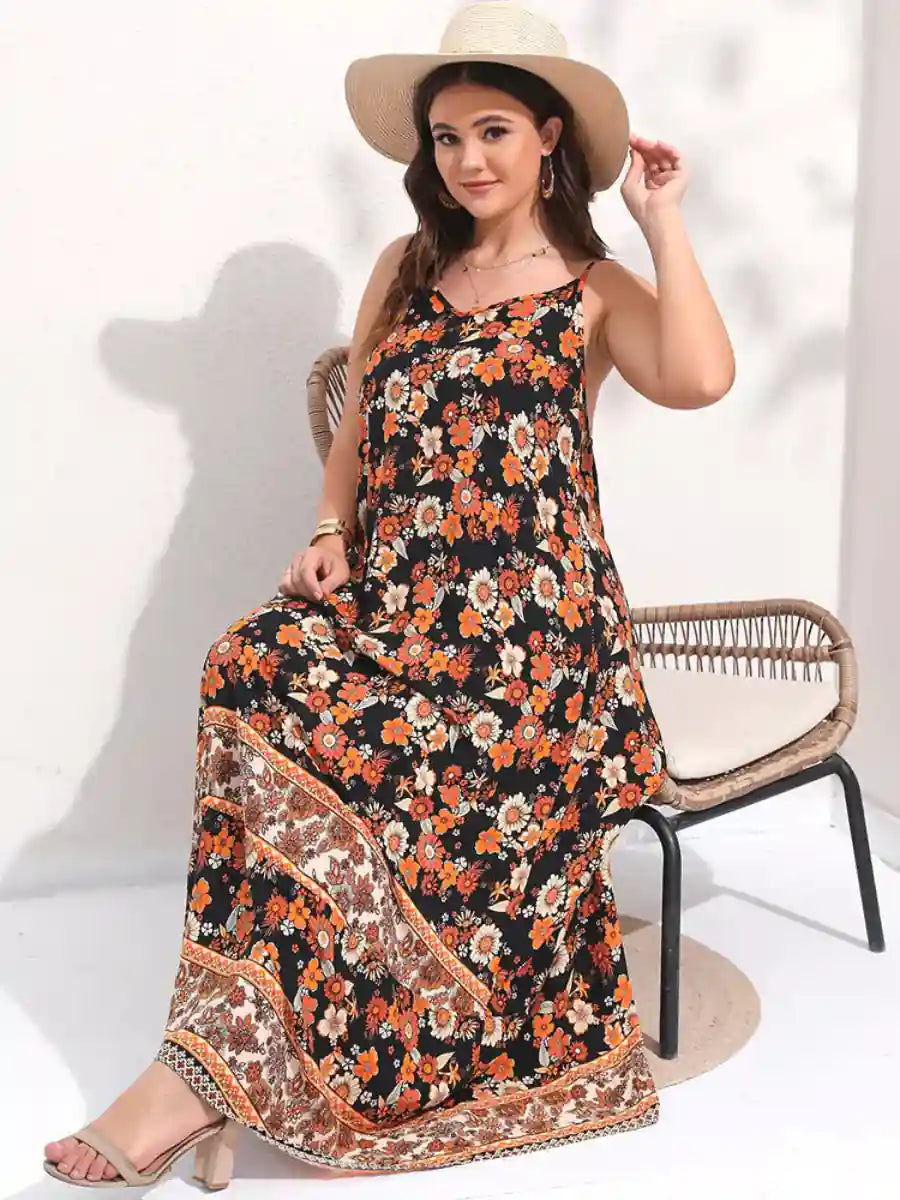 Long Flowy Beach Dress