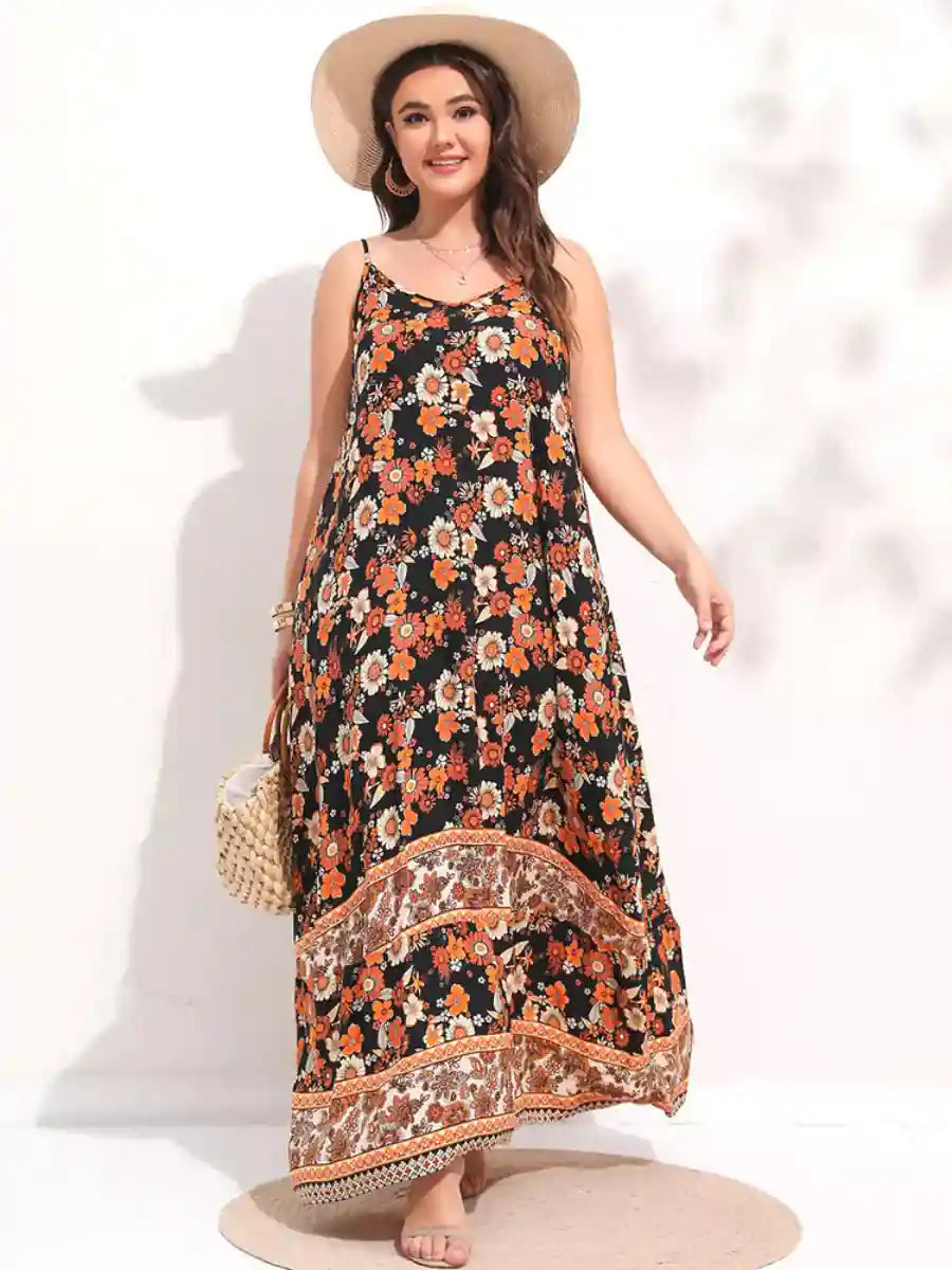 Long Flowy Beach Dress
