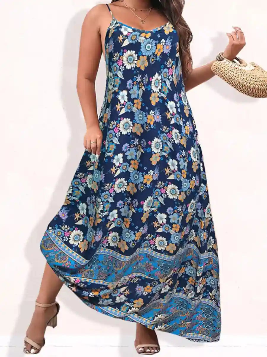 Long Flowy Beach Dress