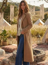 Long Jacket Boho Cashmere double-faced