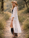 Long Lace Kimono Beach