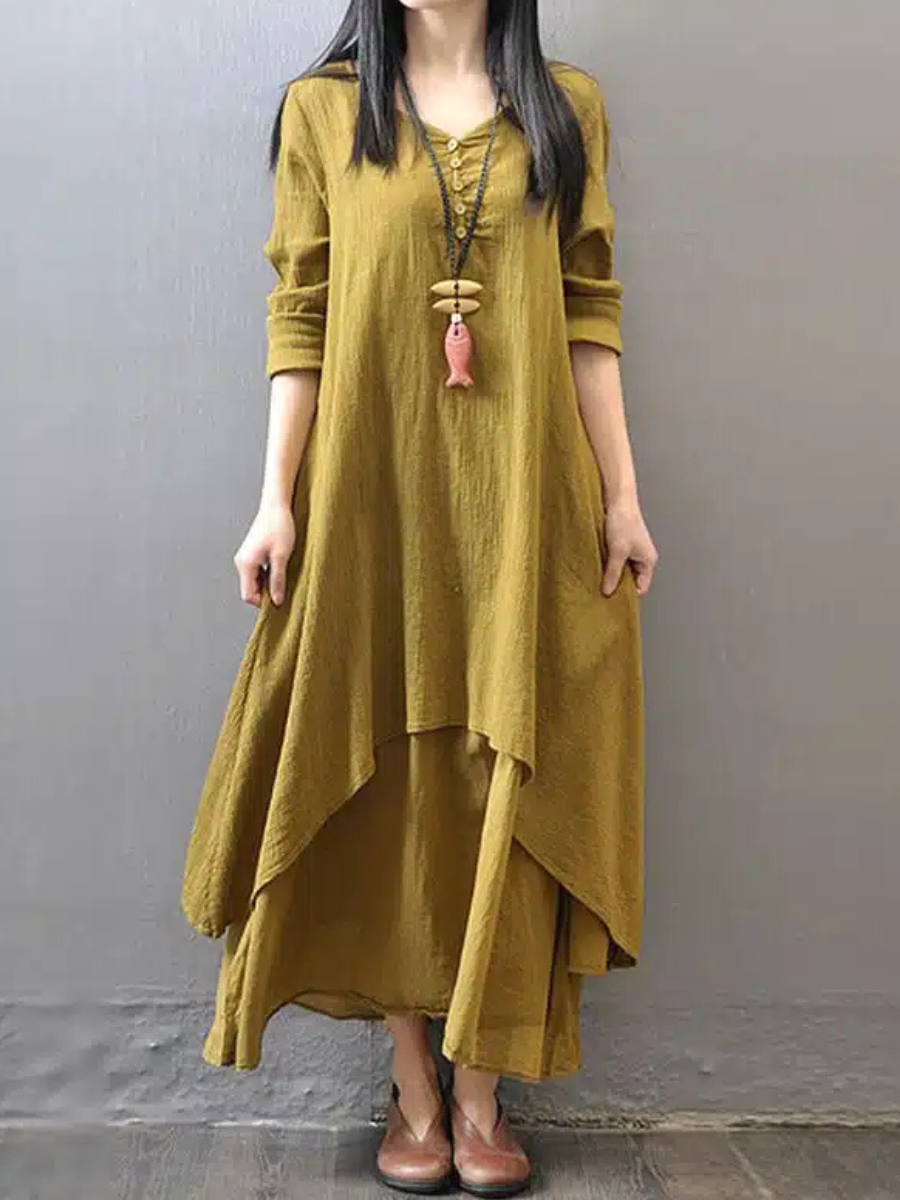 Long Sleeve Maxi Dress
