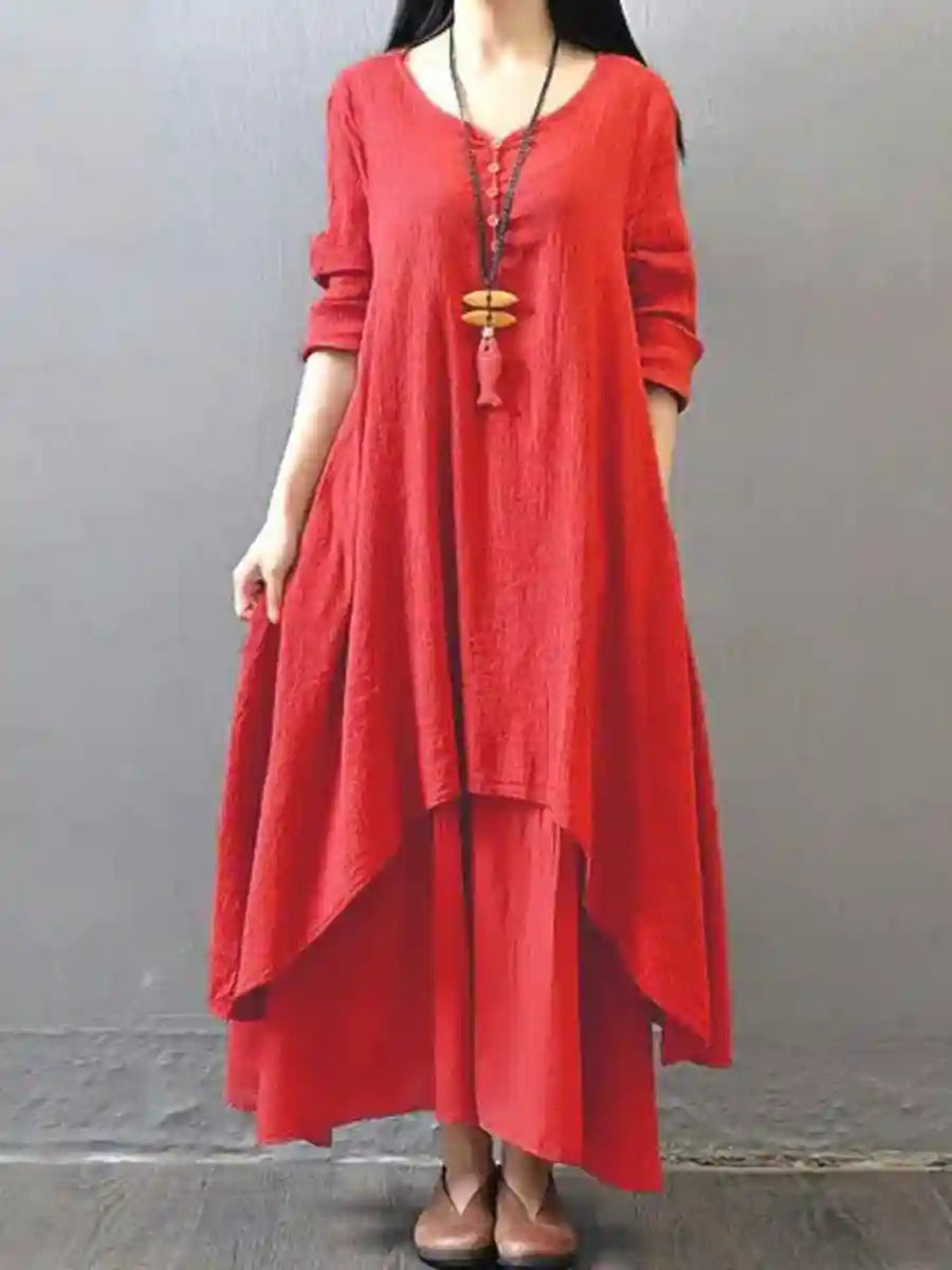 Long Sleeve Maxi Dress