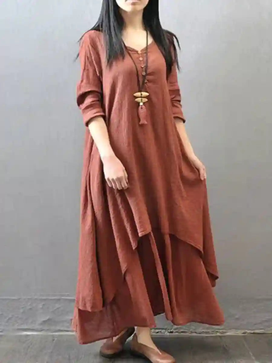 Long Sleeve Maxi Dress