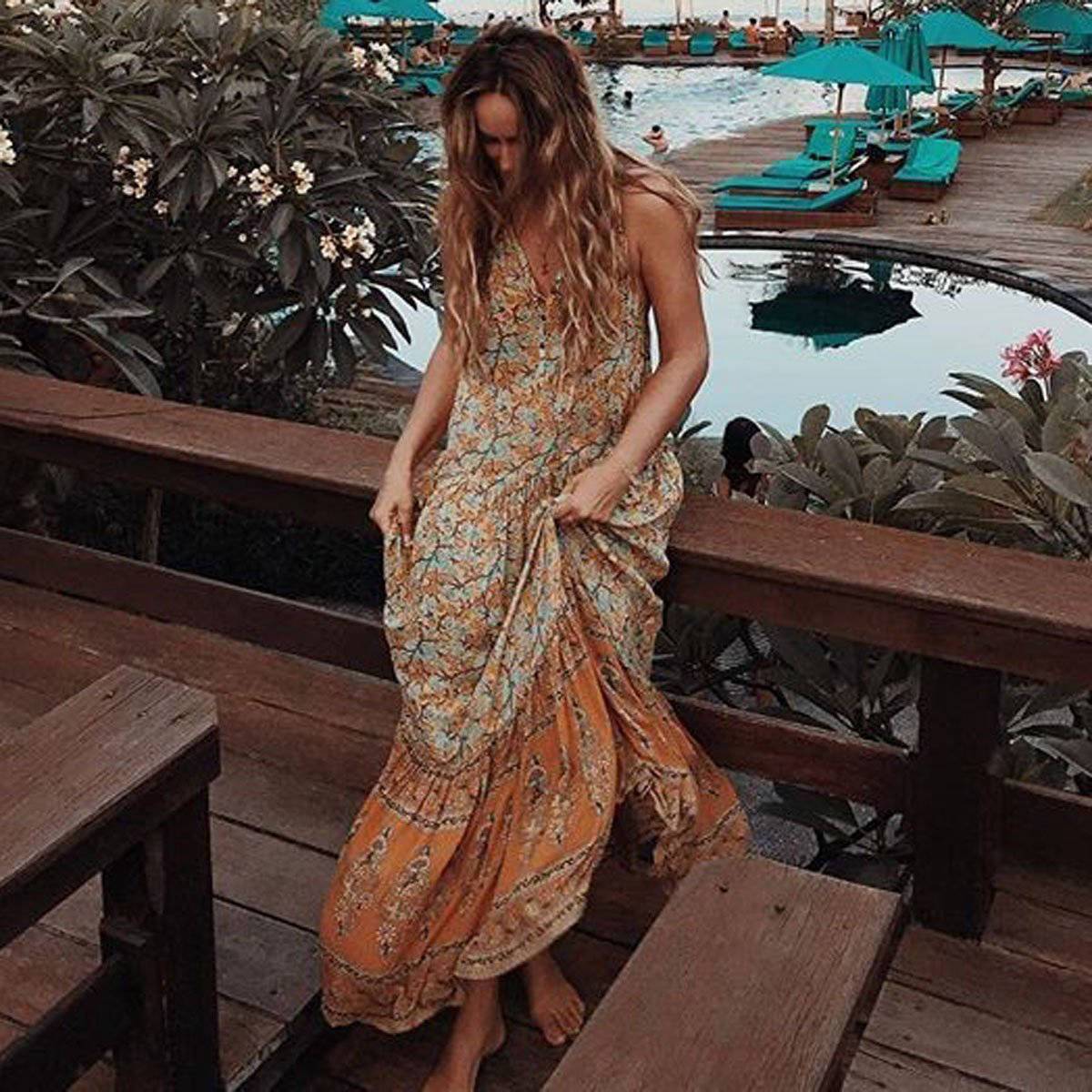 Hippie Style Boho Hippie Dresses Maxi Hippie 60s Dress Boho Mood Hippie Style Boho Hippie Dresses Maxi Hippie 60s Dress Boho Mood