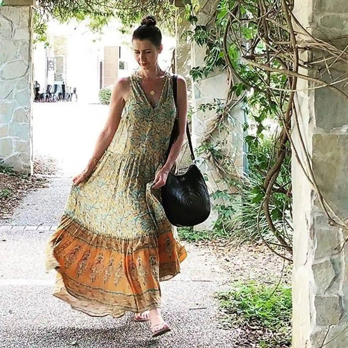 Maxi Hippie 60s Dress | Boho Mood Bobo Mood Maxi Hippie 60s Dress | Boho Mood Bobo Mood