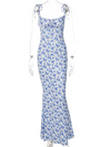 Mermaid Maxi Boho Dress
