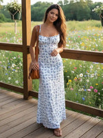 Mermaid Maxi Boho Dress