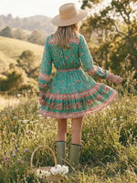 Mini Boho Summer Dress