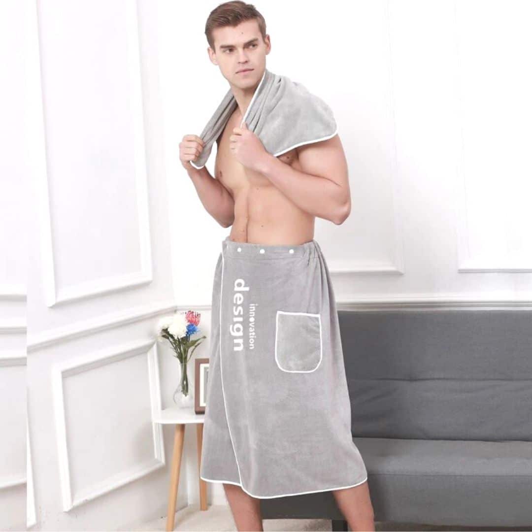 Sarong Beach Wrap Men