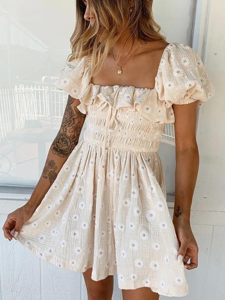 Pink Boho Chic Dress