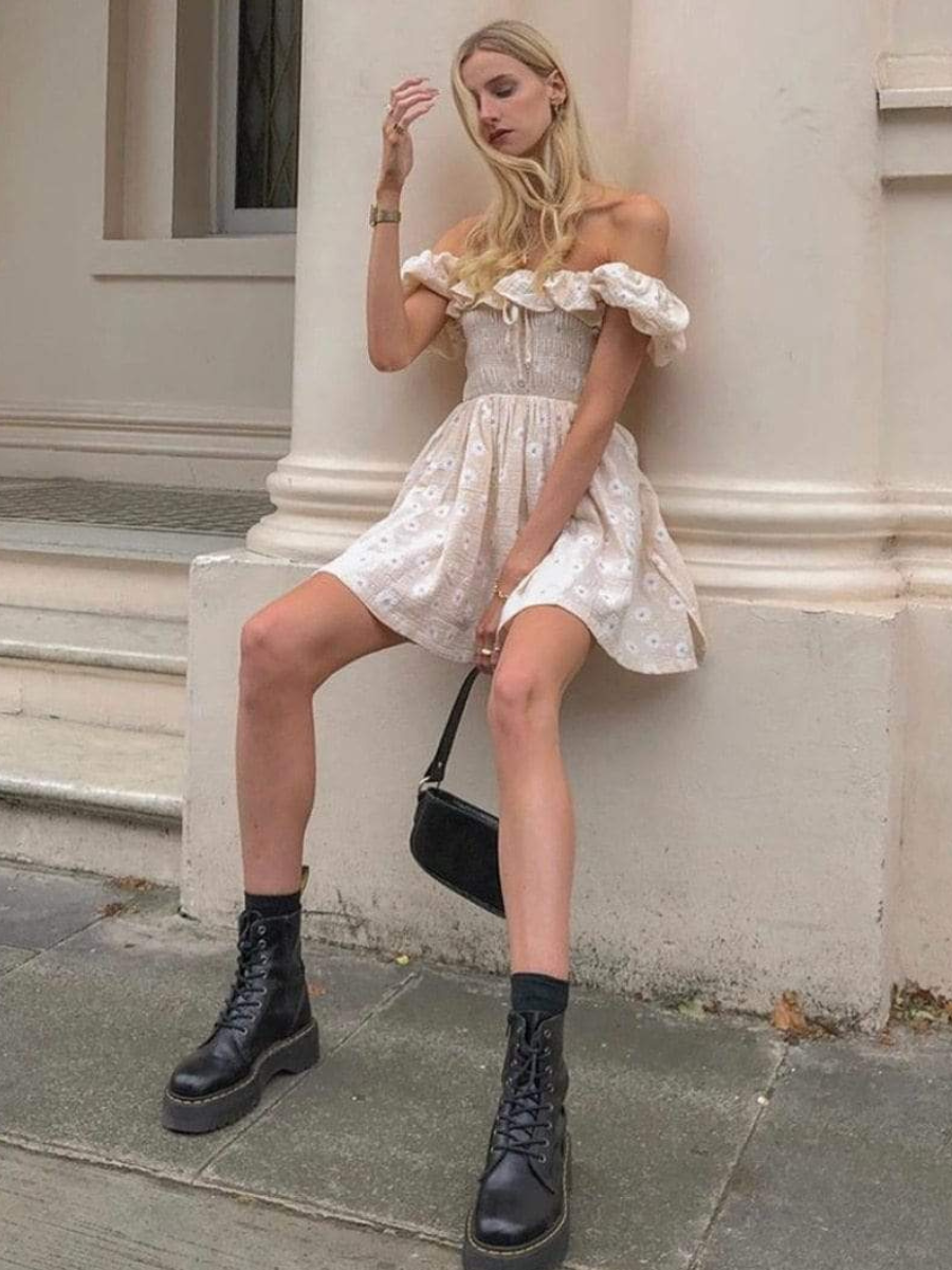 Pink Boho Chic Dress