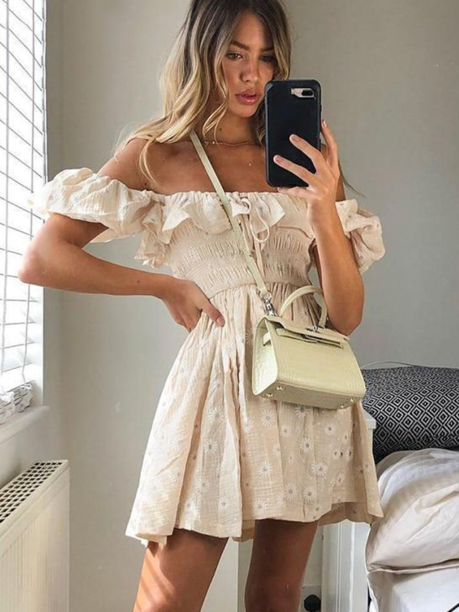 Pink Boho Chic Dress