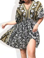 Plus Size Mini Summer Dress