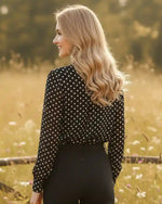Polka Dots Blouse