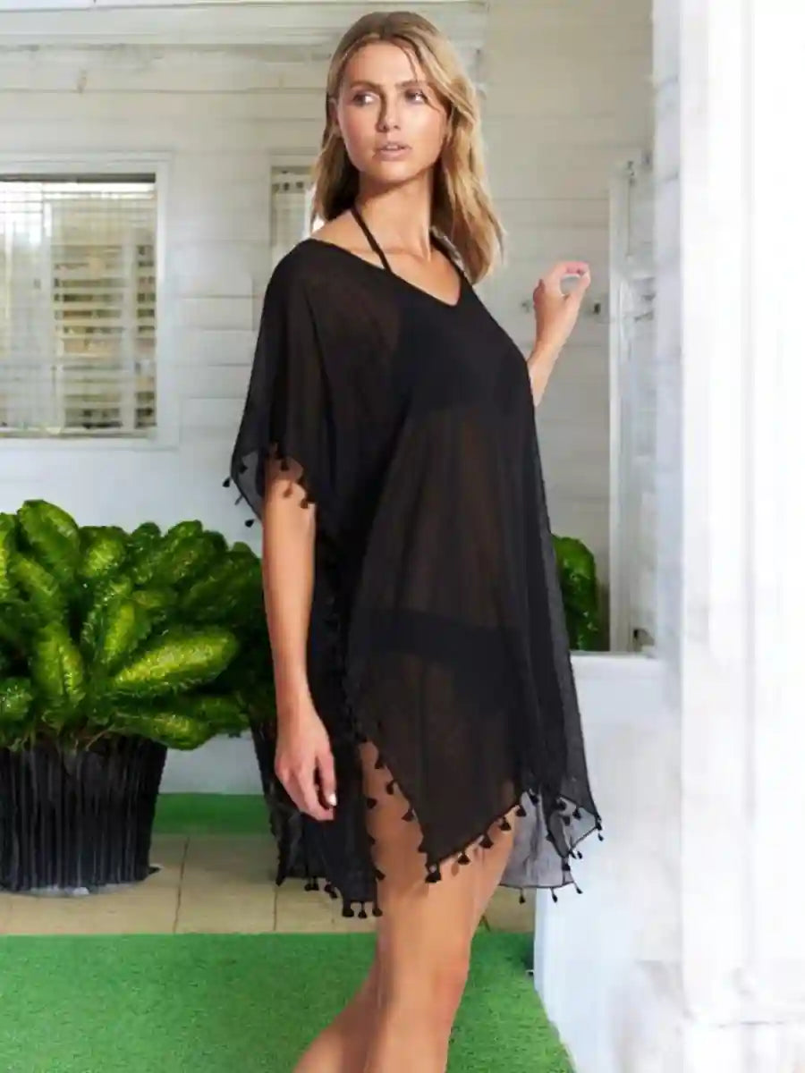 Pompom Beach Dress