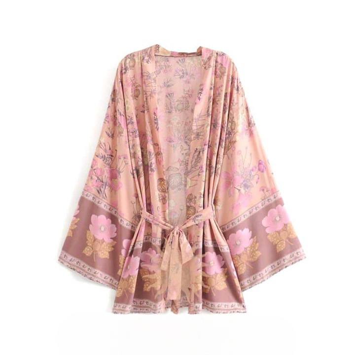 Floral Kimono Dress