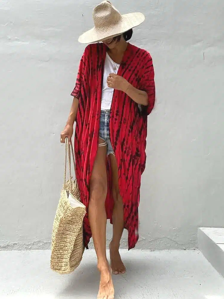 Tie Dye Beach Kimono
